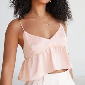 NWT Wilfred Lover Camisole in ROSE SMOKE Size S